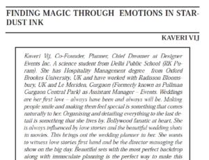 Finding Magic Through Emotions In Stardust Inc | Kaveri Vij