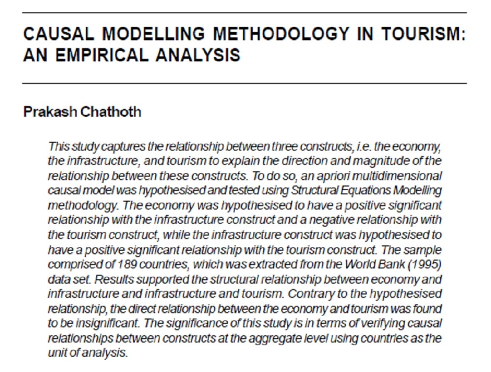 content analysis in tourism research