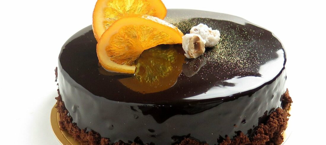 Chocolate Mirror Glaze