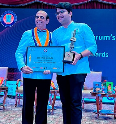 2 ICF Student Chef of the Year 2024 Rishi Goyal 